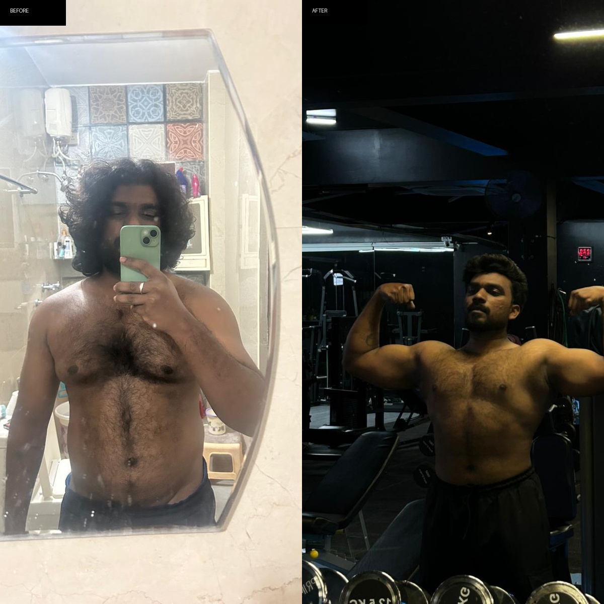 Member transformation 2 — before and after